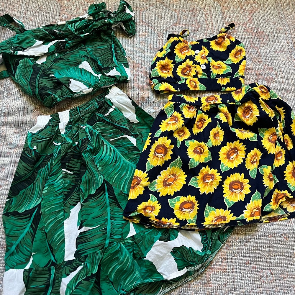 Toddler Matching Top and Skirt Set 4T